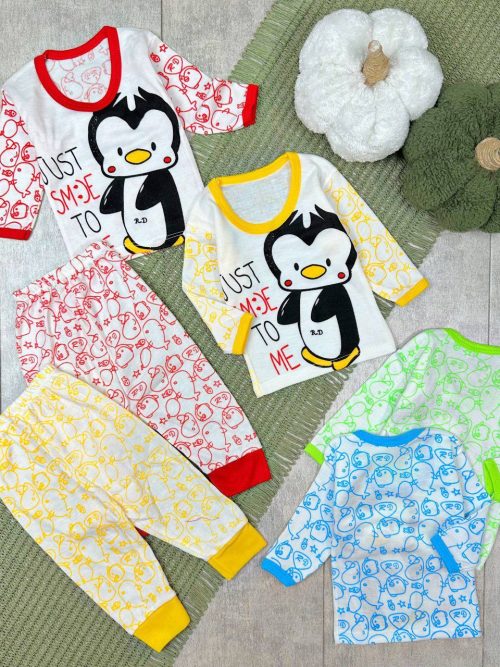 IMG_20251219_090956_992 بلوز شلورا نوزادی پنگوئن