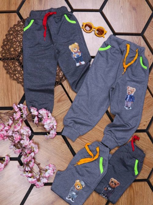 شلوار راحتی ملانژ پسرانه